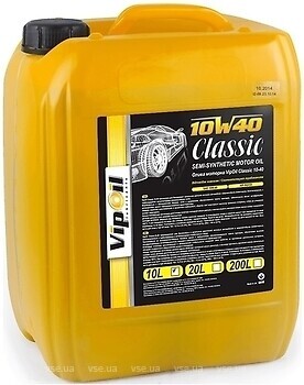 Фото VipOil Classic 10W-40 SG/CD 10 л