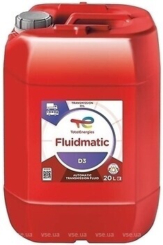 Фото Total Lubricants FluidMatic D3 20 л