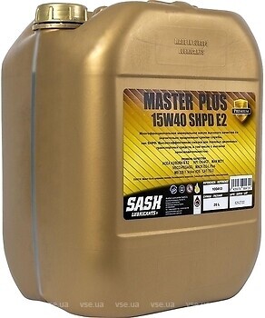 Фото SASH Lubricants Master Plus SHPD E2 15W-40 200 л