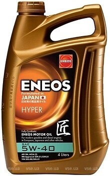 Фото Eneos Hyper 5W-40 4 л
