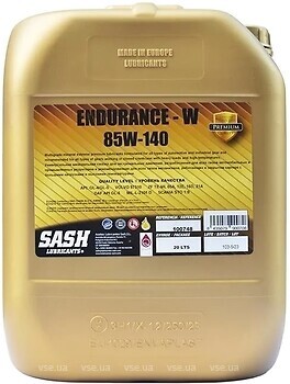 Фото SASH Lubricants Endurance W 85W-140 20 л