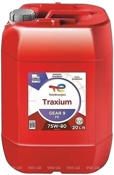Фото Total Lubricants Traxium Gear 9 FE 75W-80 20 л