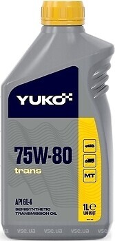 Фото Yuko Trans 75W-80 1 л (021618)