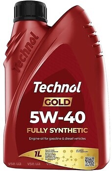 Фото Technol Gold 5W-40 1 л