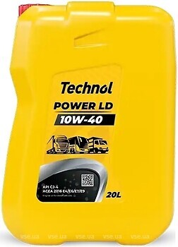 Фото Technol Power LD 10W-40 20 л