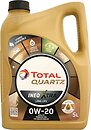 Фото Total Lubricants Quartz Ineo Xtra Long Life 0W-20 5 л