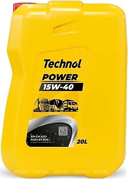 Фото Technol Power 15W-40 20 л
