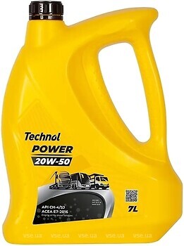 Фото Technol Power 20W-50 7 л