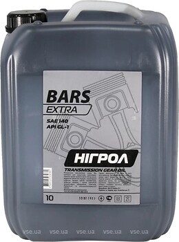 Фото Bars Extra Нігрол 10 л (1401319)