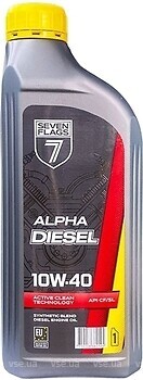 Фото Seven Flags Alpha Diesel 10W-40 API CF/SL 1 л