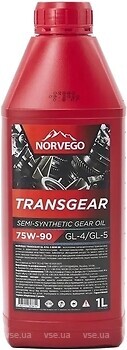Фото Norvego TransGear GL4/GL-5 75W-90 1 л