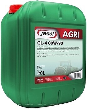 Фото Jasol Agri GL-4 80W-90 20 л
