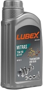 Фото Lubex Mitras AX HYP 75W-90 API GL-5 1 л (61768)