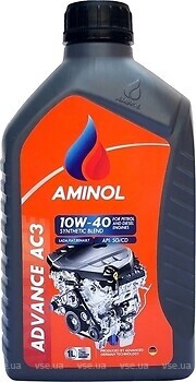 Фото Aminol Advance AC3 10W-40 SG/CD 1 л