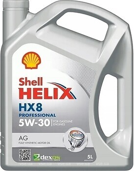 Фото Shell Helix HX8 Professional AG 5W-30 1 л