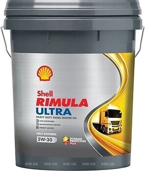 Фото Shell Rimula Ultra 5W-30 209 л