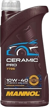 Фото Mannol Ceramic Pro 10W-40 7726 1 л (MN7726-1)