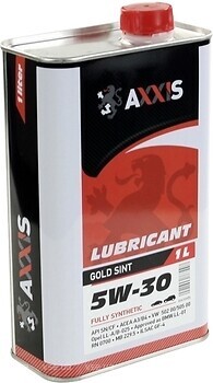 Фото Axxis 5W-30 C4 RN0720 Gold Sint 18 л