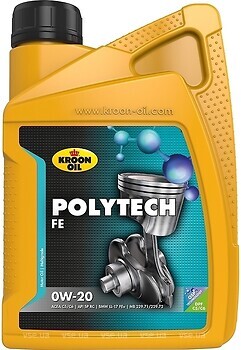 Фото Kroon Oil Poly Tech FE 0W-20 1 л (37568)