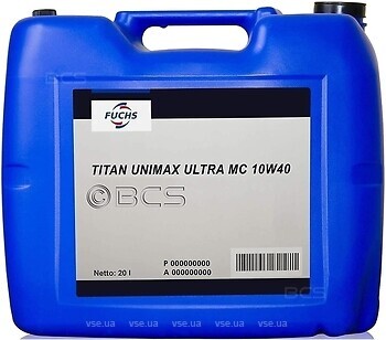 Фото Fuchs Titan Unimax Ultra MC 10W-40 5 л (602007513)