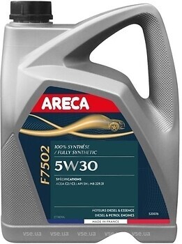 Фото Areca 5W-30 C2/C3 F7502 5 л