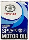 Фото Toyota Engine Oil 0W-16 4 л