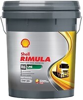 Фото Shell Rimula R6 LME 5W-30 20 л