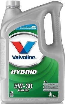 Фото Valvoline Hybrid C3 5W-30 5 л (892448)