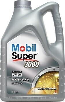 Фото Mobil Super 3000 Formula V 0W-20 5 л