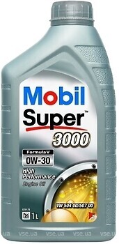 Фото Mobil Super 3000 Formula V 0W-30 5 л