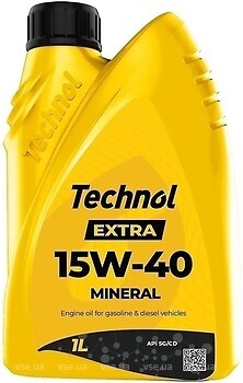 Фото Technol Extra 15W-40 1 л