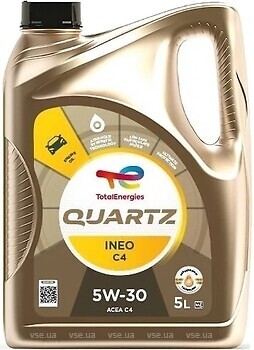 Фото Total Lubricants Quartz Ineo C4 5W-30 1 л