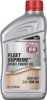 Фото Phillips 66 Fleet Supreme EC 15W-40 0.946 л