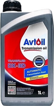 Фото Avtoil Transfluid ATF DX-IID 1 л