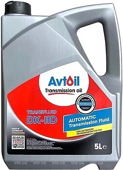 Фото Avtoil Transfluid ATF DX-IID 5 л