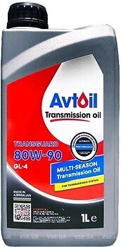 Фото Avtoil Transguard 80W-90 GL-4 1 л