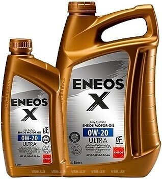 Фото Eneos Ultra X 0W-20 60 л