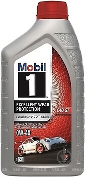 Фото Mobil 1 C40 GT 0W-40 1 л (157842)