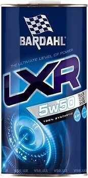 Фото Bardahl Plasma LXR 5W-50 A7/B7 SP 1 л (33141)