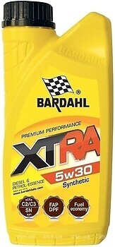 Фото Bardahl XTRA 5W-30 1 л (34111)