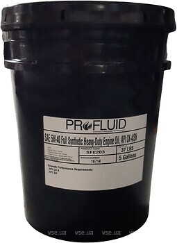 Фото ProFluid Full Synthetic 5W-40 CK-4 HDEO 18.93 л