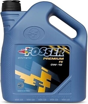 Фото Fosser Premium FE 0W-16 5 л