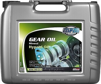 Фото MPM Gear Oil Mineral Hypoid 85W-140 GL-5 20 л (14020)
