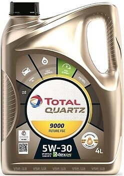 Фото Total Quartz 9000 Future FGC 5W-30 4 л