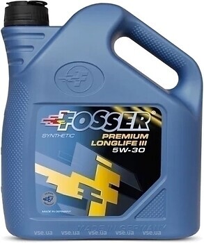 Фото Fosser Premium Longlife III 5W-30 5 л