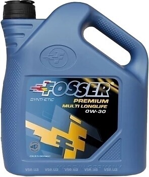 Фото Fosser Premium Multi Longlife 0W-30 4 л