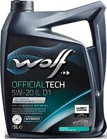 Фото Wolf OfficialTech IL D1 5W-20 4 л (1054579)