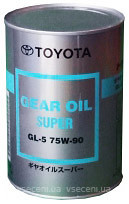 Фото Toyota Gear Oil Super 75W-90 GL-5 (08885-02106) 1 л