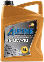 Фото Alpine RS 0W-40 5 л