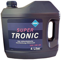 Фото Aral Super Tronic SAE 0W-40 4 л